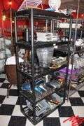 (3) Plastic Shelves (Contents not included)