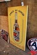 Nichol Kola 5¢ Canvas Sign 30"x60"