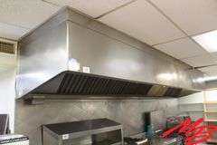 SS Commercial Cooking Hood 17'x42
