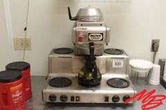 Bunn Omatic Coffee Machine, 4 warming plates