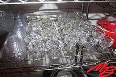 Assorted Glass & Plastic Bowls & Dessertware