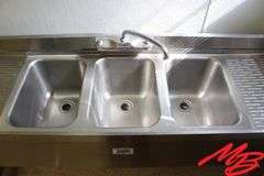 LaCrosse Triple Sink 60x18x31