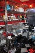 Stainless Steel Adjustable Rack, 60"x18"x84.5" (Contents not included)