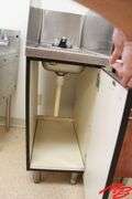 Single sink w/2 cabinets