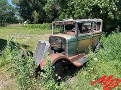 Ford Model A Car, Parts, No Engine