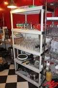 (3) Plastic Shelves (Contents not included)