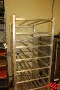 Stainless Steel Platter Rack, 25"x35"x70"