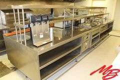 Custom Built Waitress Station 17'8x53x37