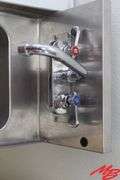 2 Sinks: 1 Utility, 1 SS Glass Tender