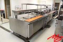 Custom Built Waitress Station 17'8x53x37