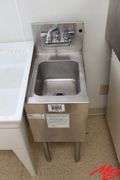 2 Sinks: 1 Utility, 1 SS Glass Tender