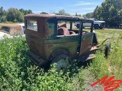 Ford Model A Car, Parts, No Engine