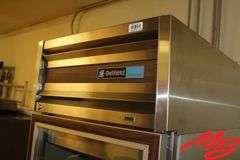Delfield Standup SS Glass Door Refrigerator, 26"x32"x74"