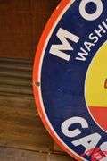 Montana Chief Gasoline Porcelain Sign 30"