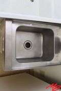 2 Sinks: 1 Utility, 1 SS Glass Tender