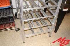 Stainless Steel Platter Rack, 25"x35"x70"