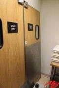 (2) Walk-Through Swing Doors, 82-3/4"x35-1/4"