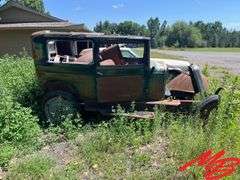 Ford Model A Car, Parts, No Engine