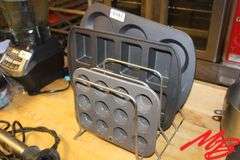 Assorted Pans w/Rack
