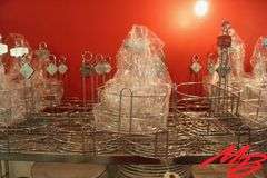 Assorted Stainless Steel Condiment Baskets
