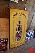 Nichol Kola 5¢ Canvas Sign 30"x60"