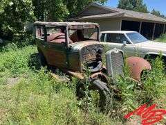 Ford Model A Car, Parts, No Engine