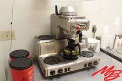 Bunn Omatic Coffee Machine, 4 warming plates