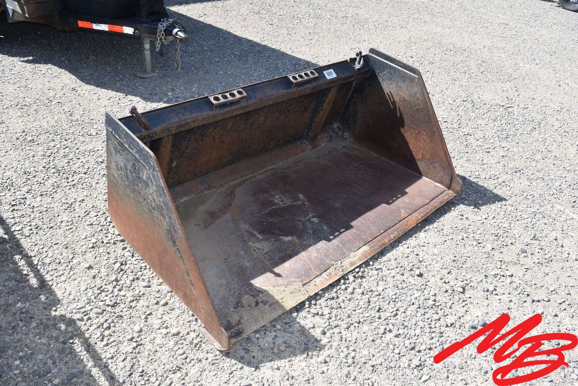 65” Skidsteer Bucket