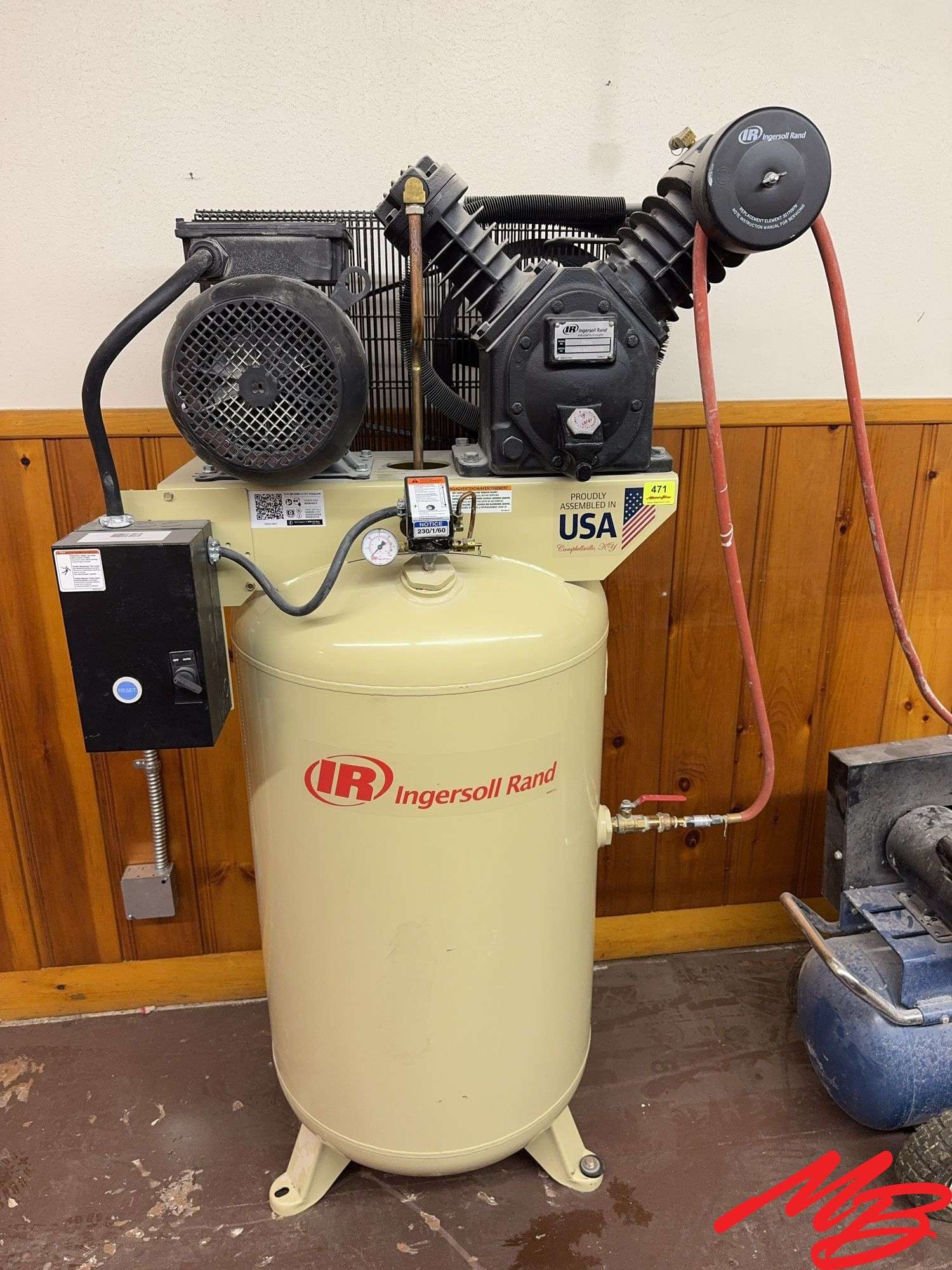 Ingersoll Rand 2475 Two-Stage Air Compressor