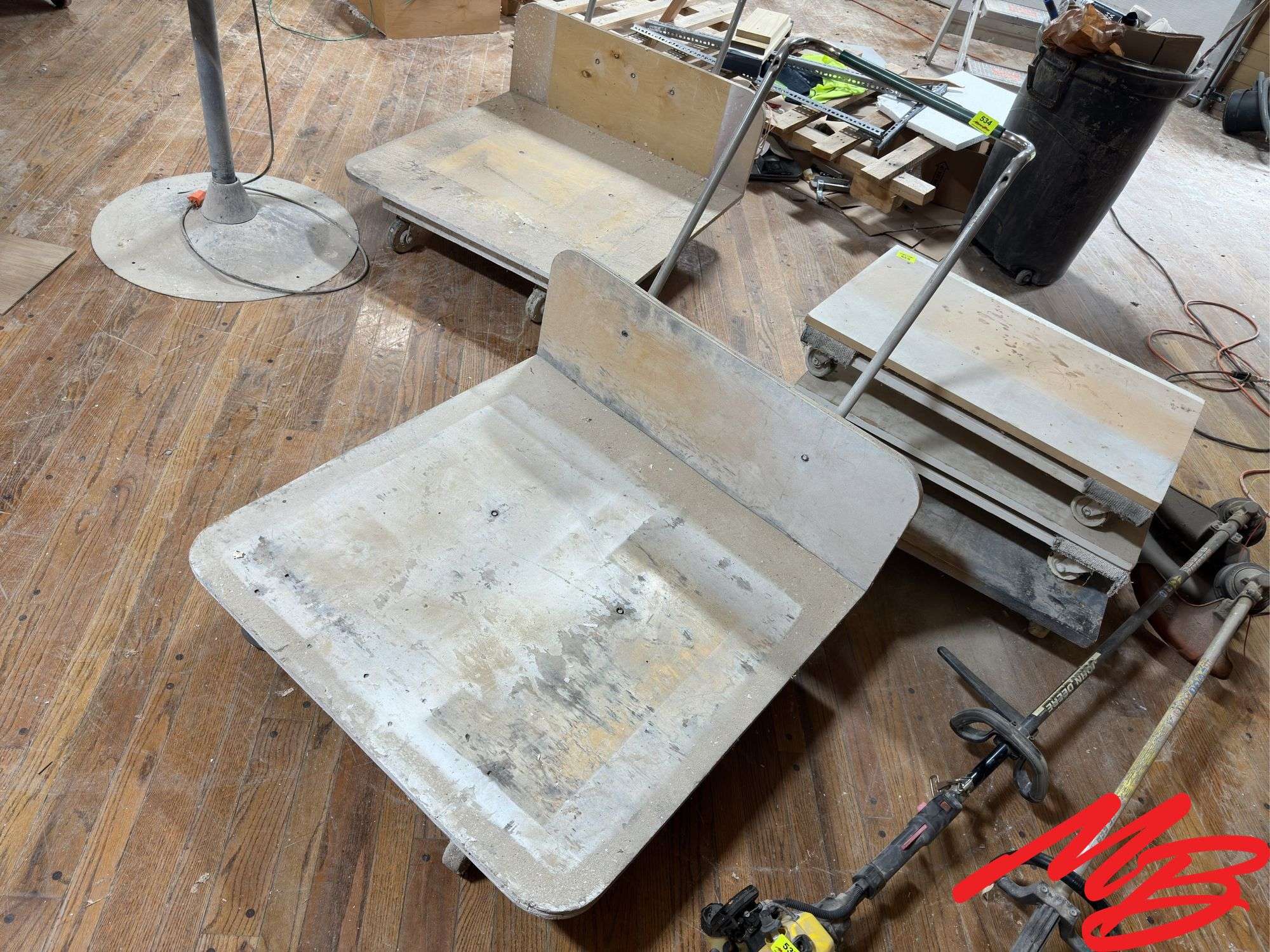 Low Profile Rolling Cart