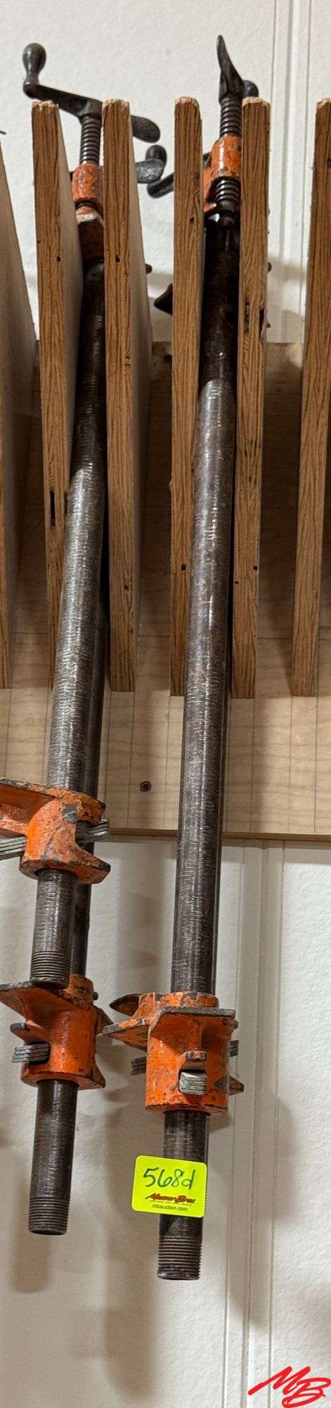 Long Metal Clamps