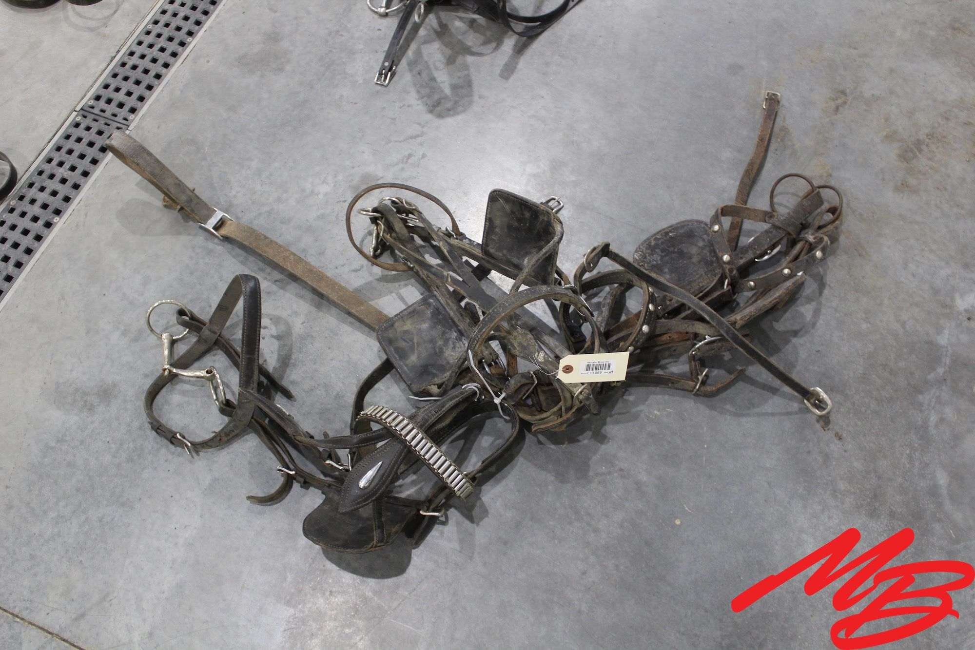 (3) Misc Draft Bridles