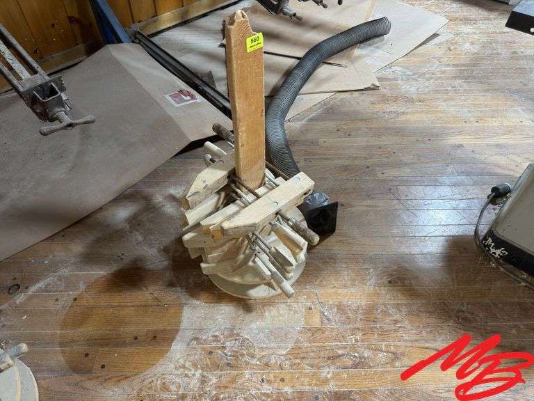 Wood Clamps on Rack