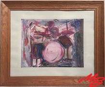 Abstract Artwork (2), Frames Measure 33" W x 27" H