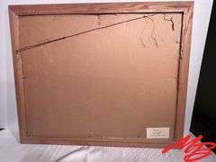 Abstract Artwork (2), Frames Measure 33" W x 27" H