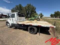 1998 International 4700 Flatbed Truck, 102,583 Miles