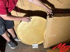 Rev-A-Shelf 32-Inch Wood Full Circle Tray With Bearing