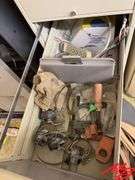 Filing Cabinet with Contents