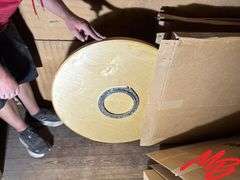 Rev-A-Shelf 32-Inch Wood Full Circle Tray With Bearing