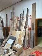 Scrap Wood with Storage Rack