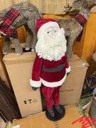 Reindeer & Jolly St. Nick Decorations