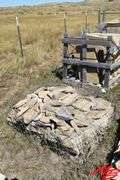 Pallet Lot of Smaller Rock for Construction (Natural Stone)