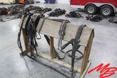 Leather Single Draft Driving Harness w/Lines