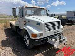 1998 International 4700 Flatbed Truck, 102,583 Miles