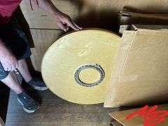 Rev-A-Shelf 32-Inch Wood Full Circle Tray With Bearing