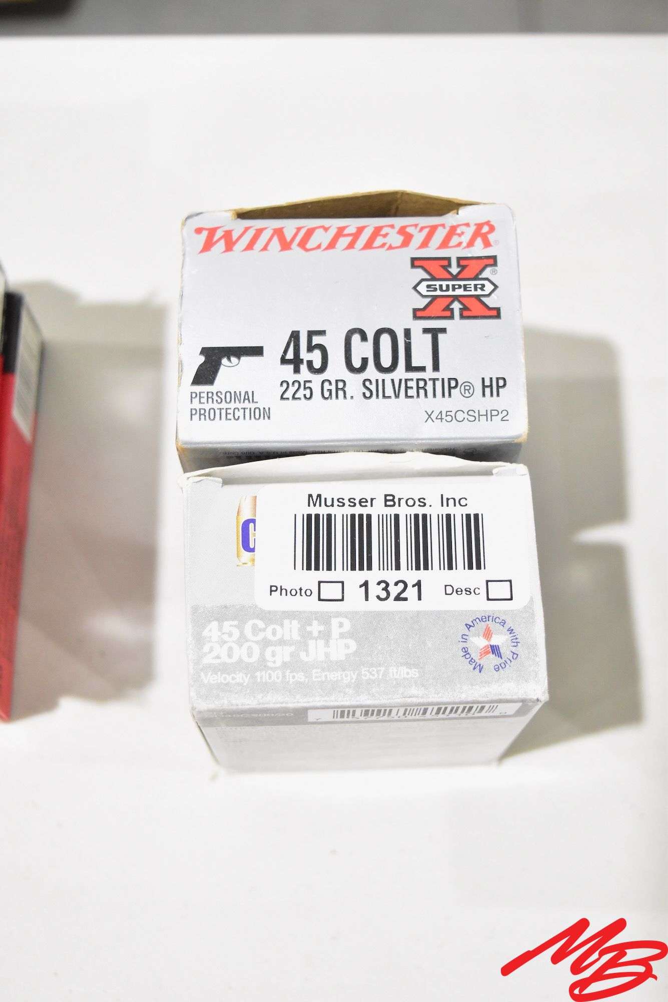 Asst 45 Colt Ammo, 200-225gr (49rds)