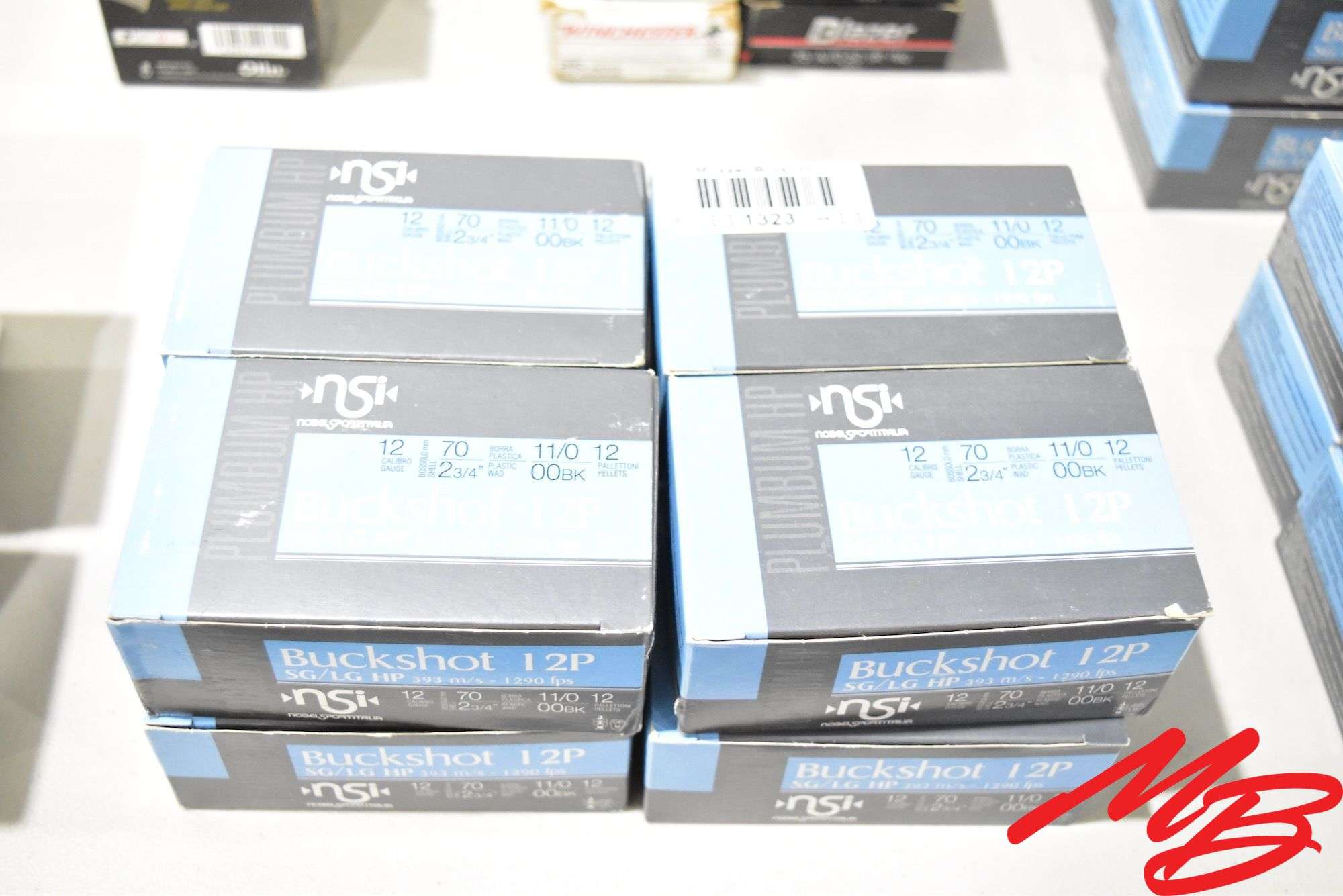 NSi 12ga Buck Shot Shells, 12P (Aprox 80rds)