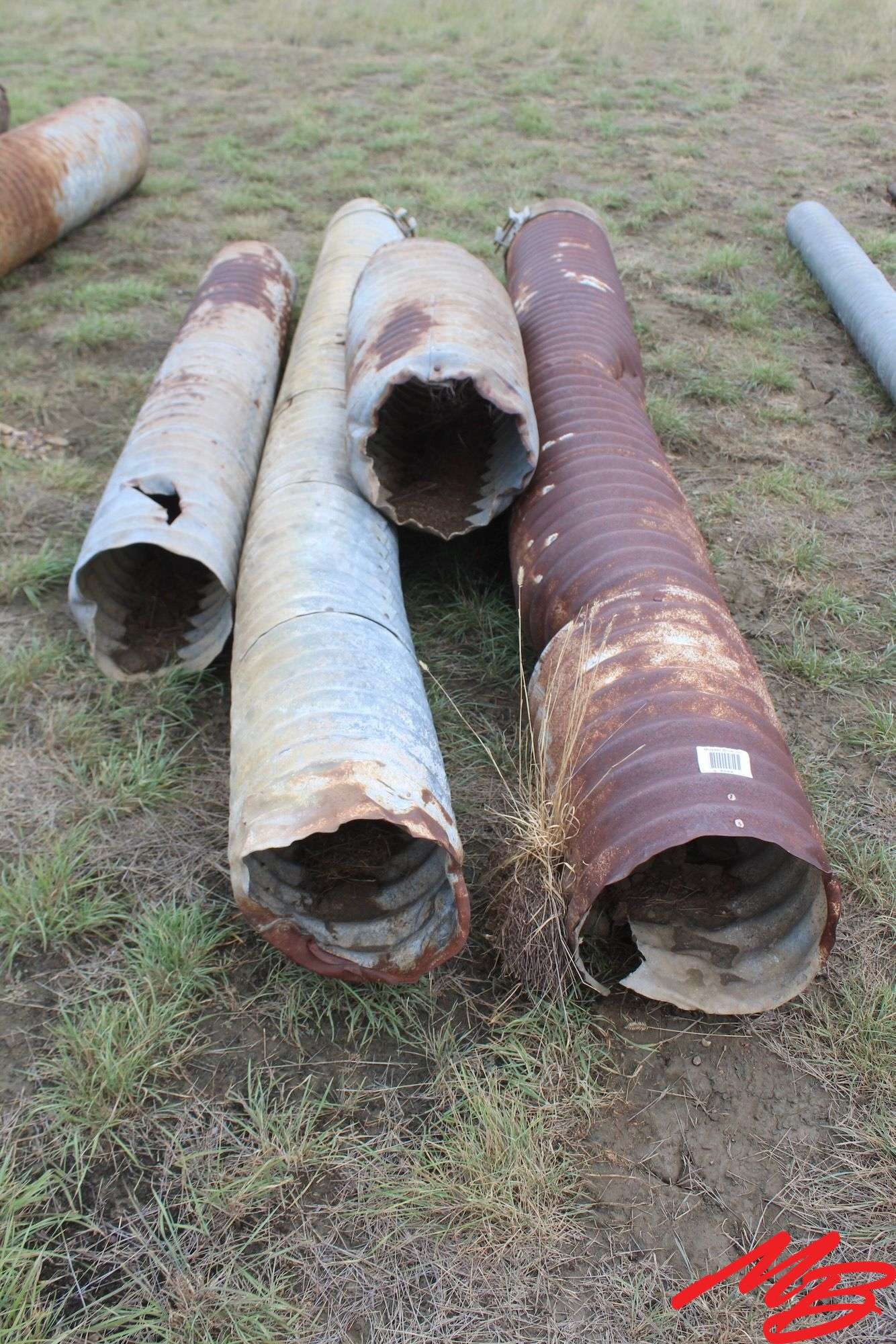 (4) Pieces Culvert 12'-14'