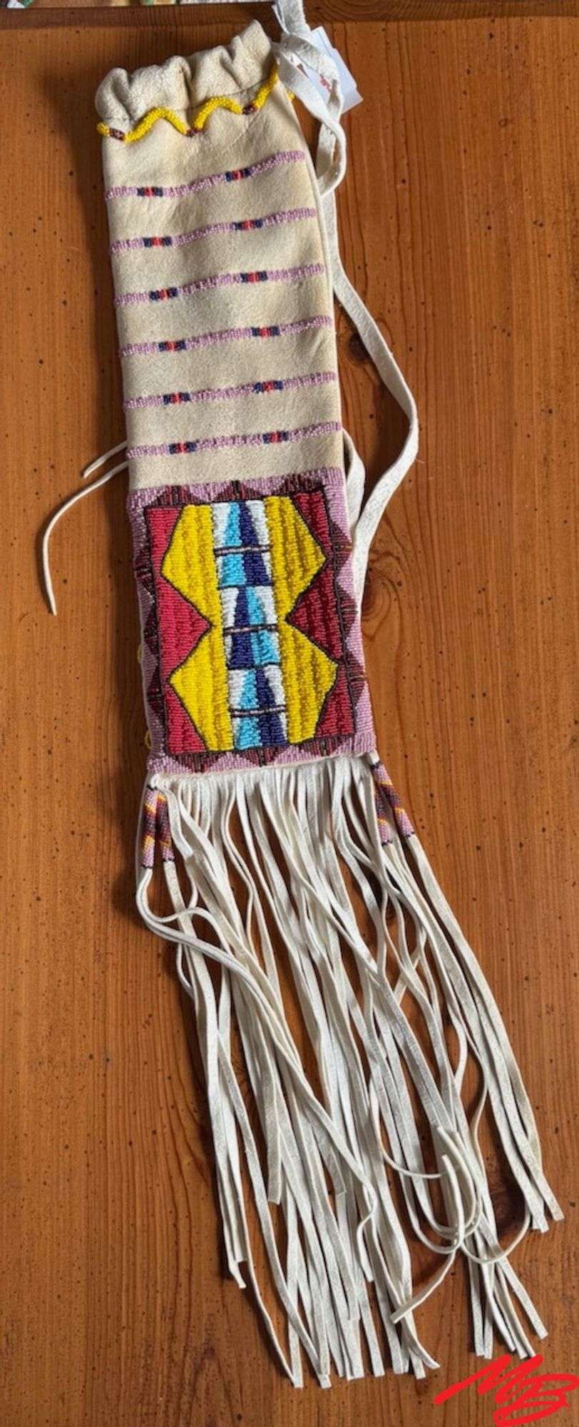 Beaded Pipe Bag