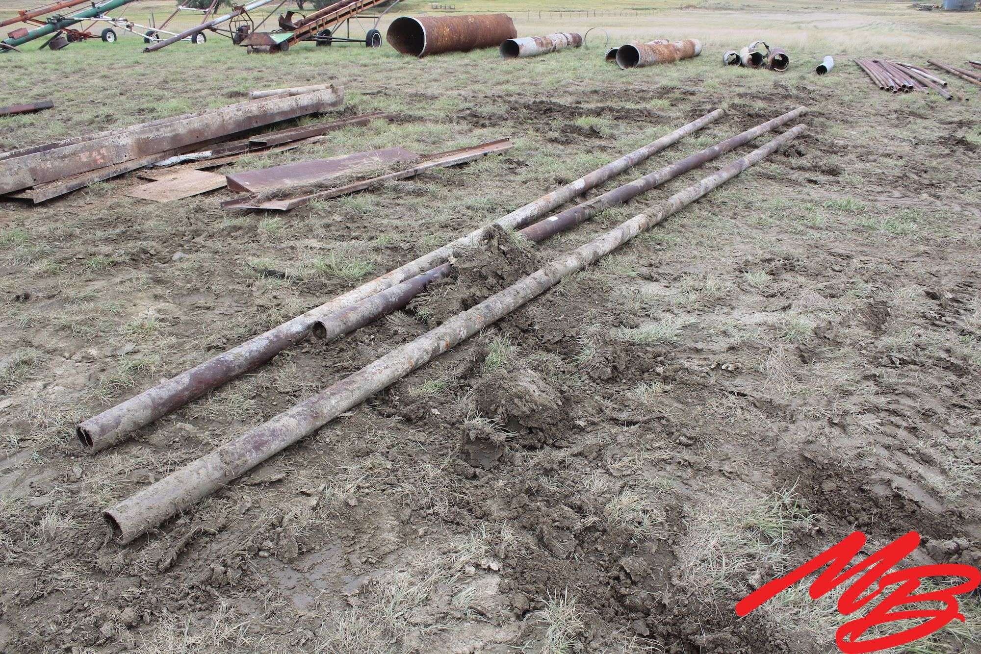 (3) Joints 4 1/2" Pipe, 28'